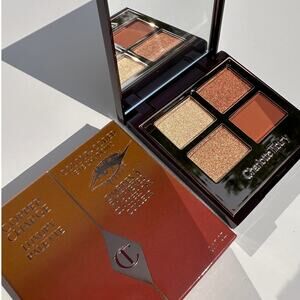 Charlotte Tilbury Luxury Palette Eye Shadows Eyeshadow Quad Copper Charge NIB